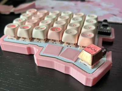 Silakka54 v1.3 Slim Screwless Case