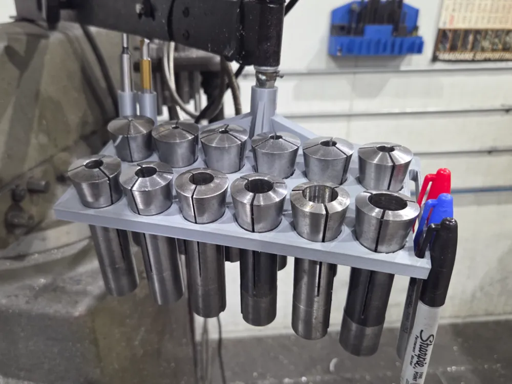 R8 Collet Rack - Free 3D Print Model - MakerWorld