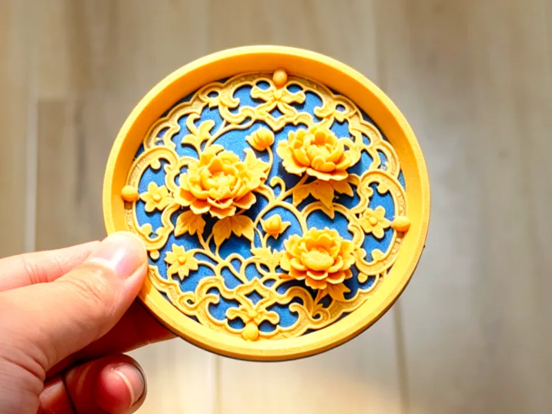 花开富贵冰箱贴