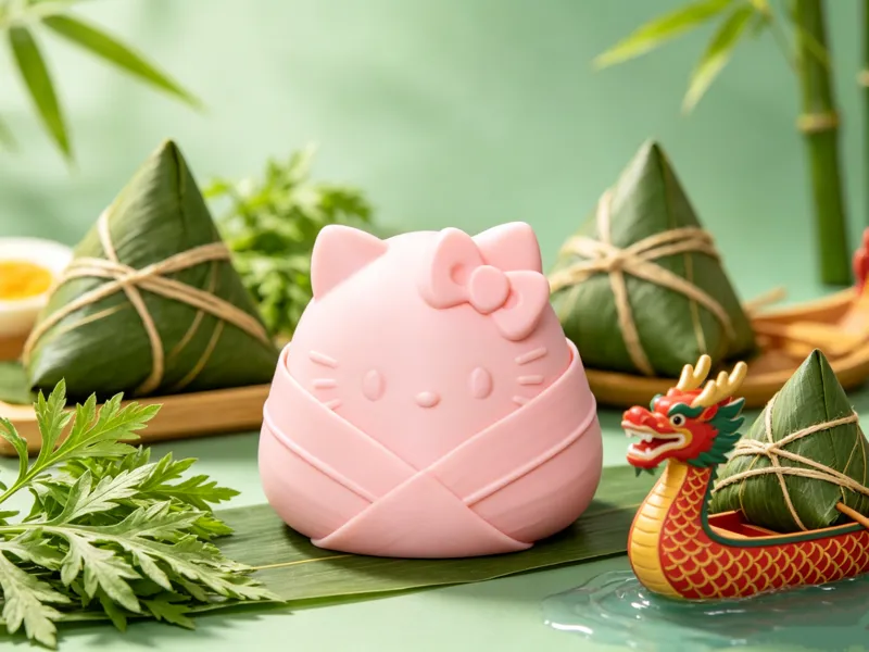 hello Kitty小粽子