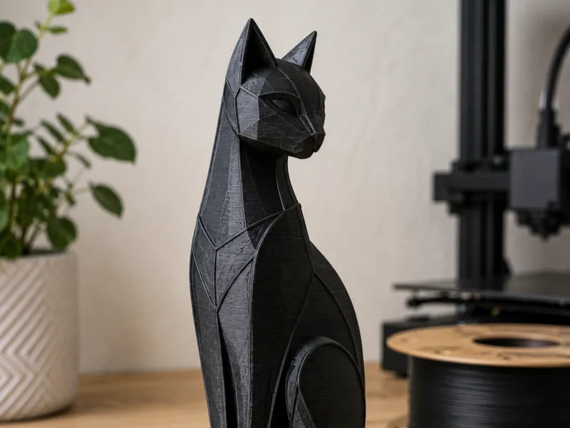 Art Deco Cat