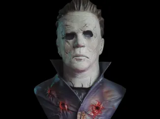 Halloween Michael Myers Light up Bust