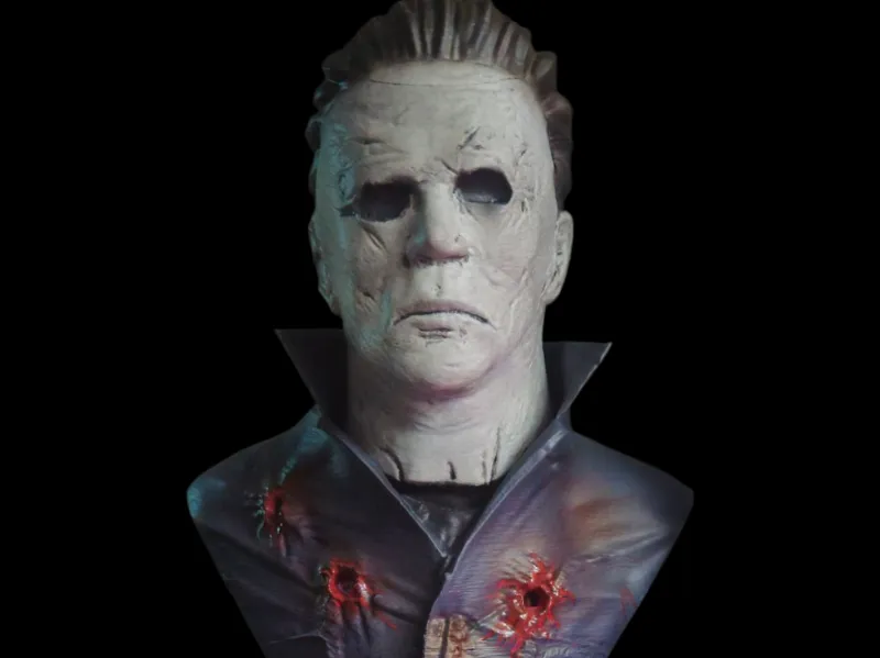 Halloween Michael Myers Light up Bust