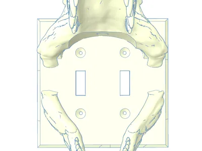 T-Rex Dual Light Switch