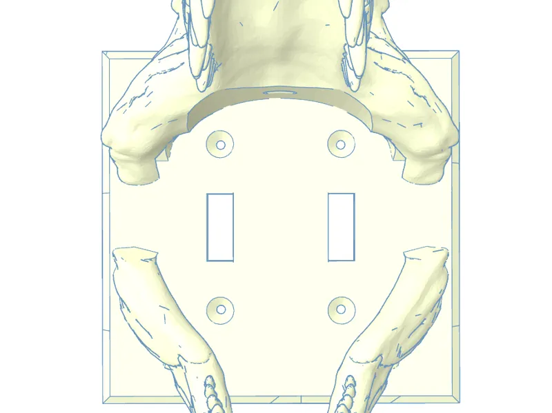 T-Rex Dual Light Switch