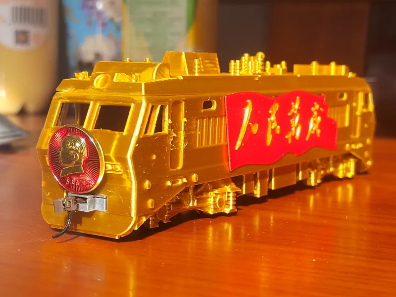 HO比例韶山八型电力机车模型玩具，第二版