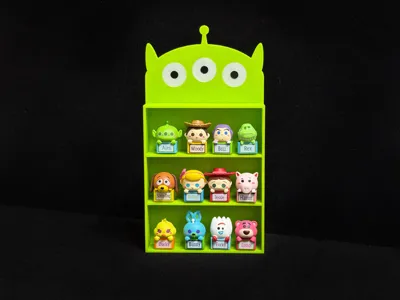 Toy Story Little Green Men Mystery Box Display Case Storage Cabinet (no AMS needed)