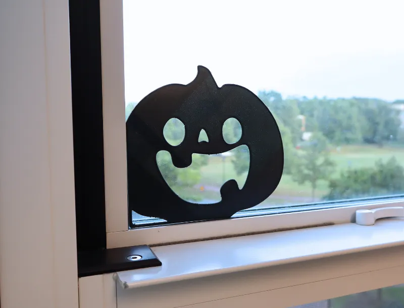 Pumpkin Window Decal