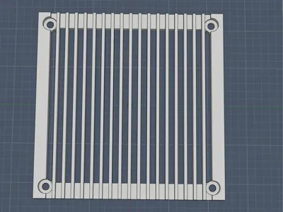 120mm fan cover