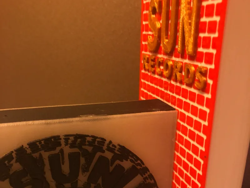 ELVIS PRESLEY SUN RECORDS WALL MOUNT