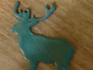 deer keychain