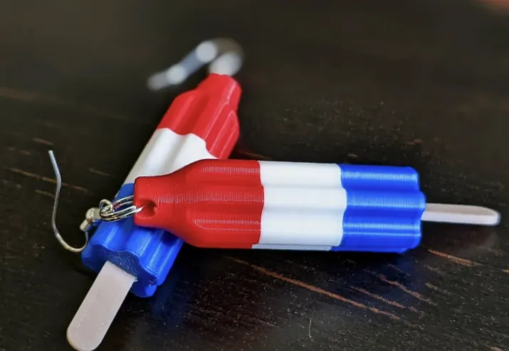 Bomb Pop Earrings view 2