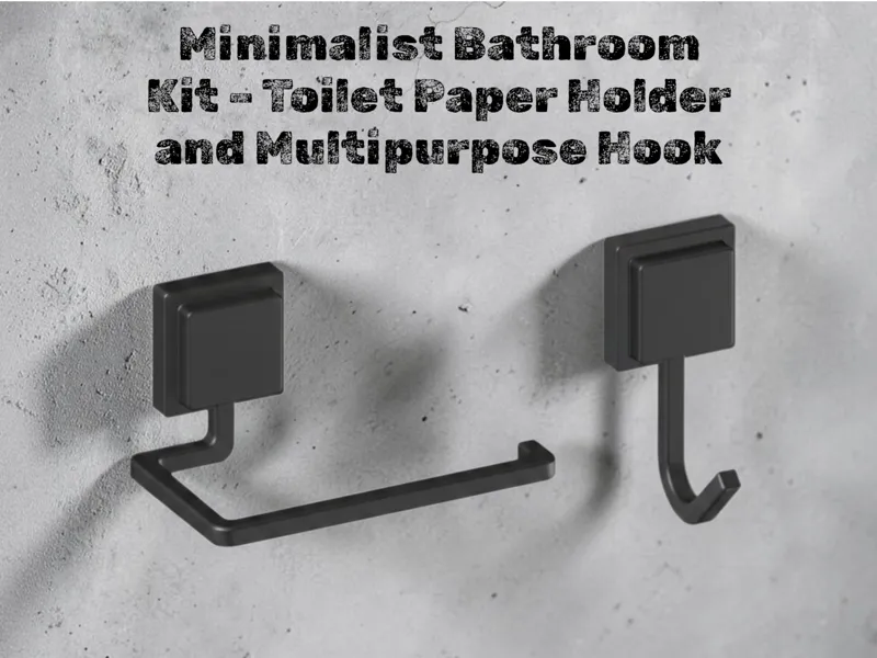 bathroom  Toilet paper holder and multi-purpose 