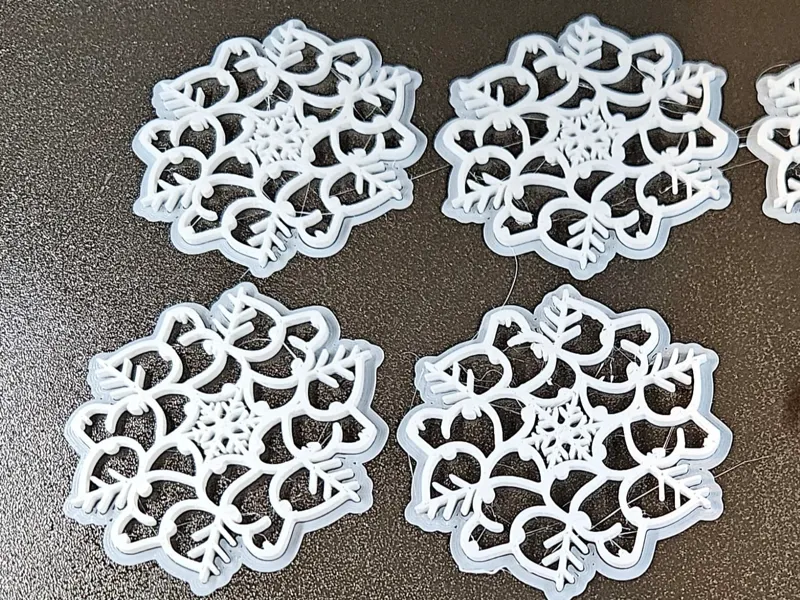 Boob Snowflake Ornament