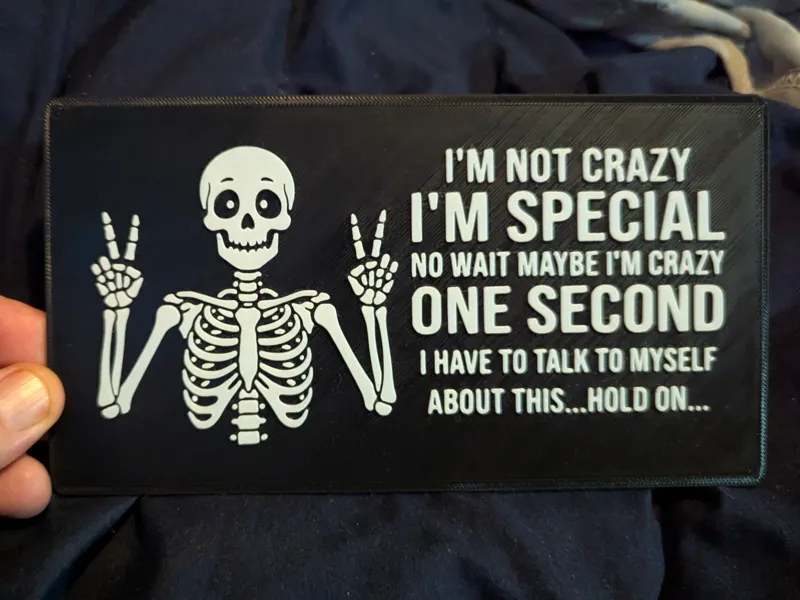 i'm not crazy 