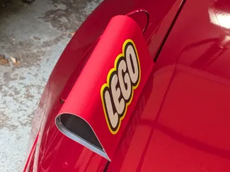 Vinyl Tag Frame