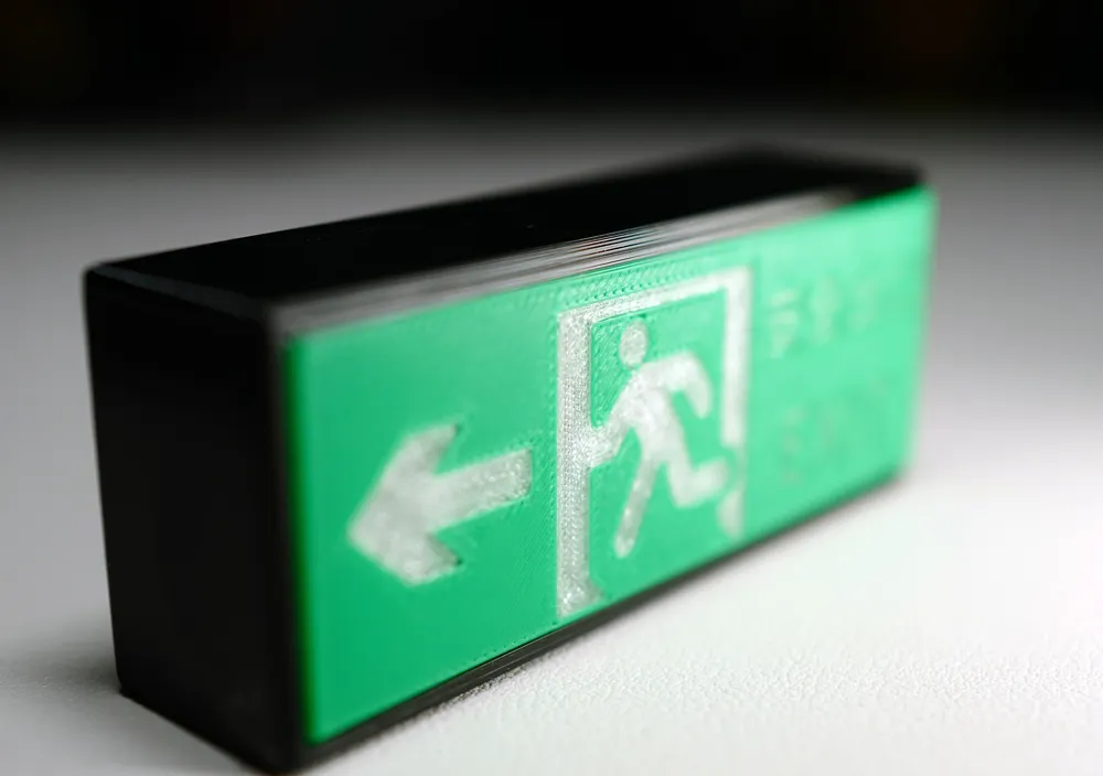 Fire Safety Series - Emergency Exit Slide-out Storage Box - Free 3D ...