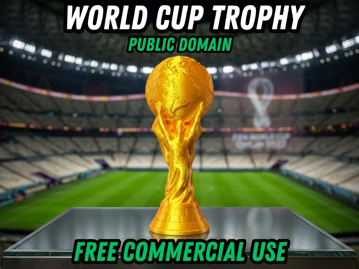 Réplique du trophée de la Coupe du Monde