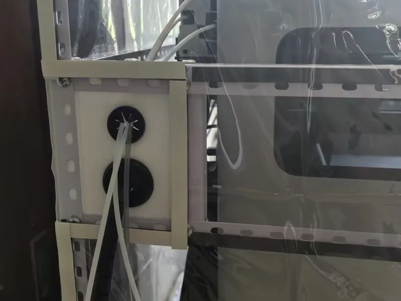 H2D简易封箱，接外排方便打印工程耗材