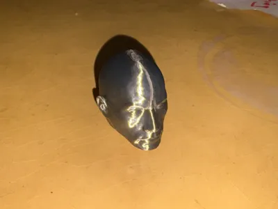 simple original Dwayne "the Rock" Johnson Head