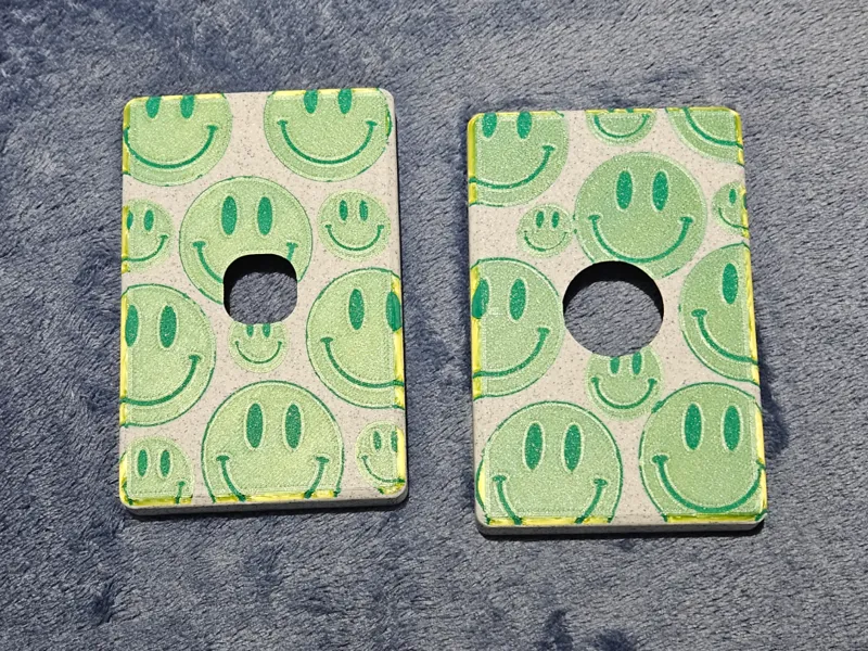 smiley face light switch cover