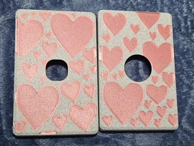 heart light switch cover