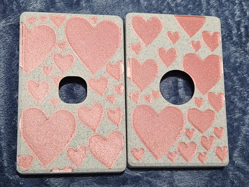 heart light switch cover