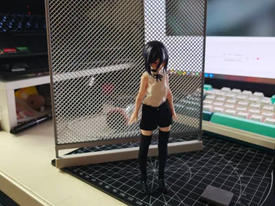Wire mesh (adjustable grid size)