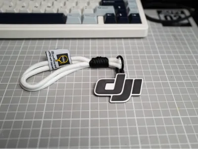 DJI Keychain and Fridge Magnet