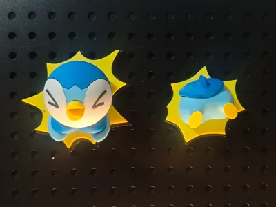Piplup refrigerator magnet