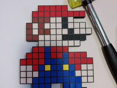 Perler Bead Knocking Fun