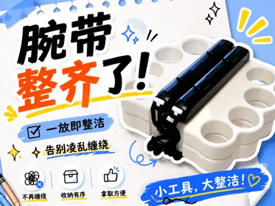Switch joycon腕带收纳