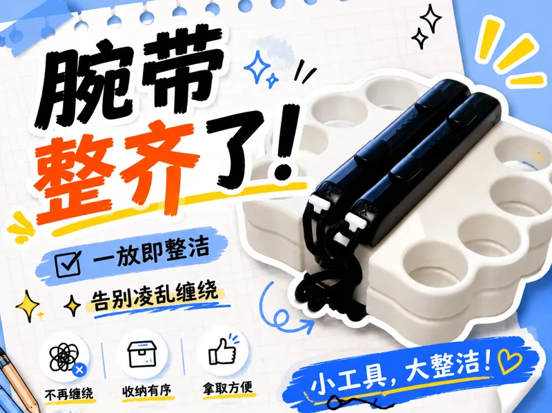 Switch joycon腕带收纳
