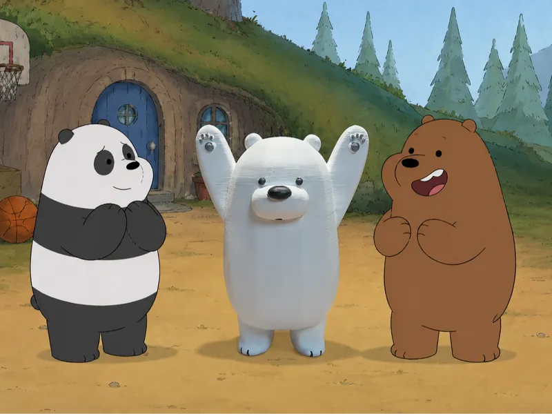 《咱们裸熊》ice bear 白熊