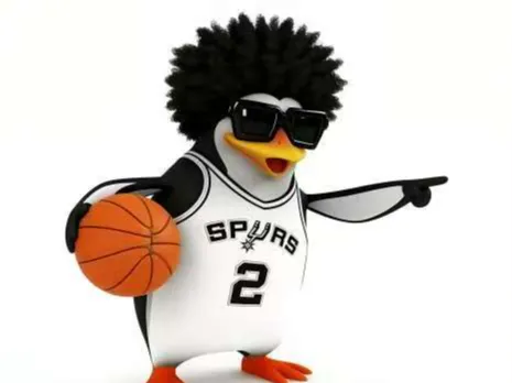 nba 马刺 迪伦哈珀 企鹅模型