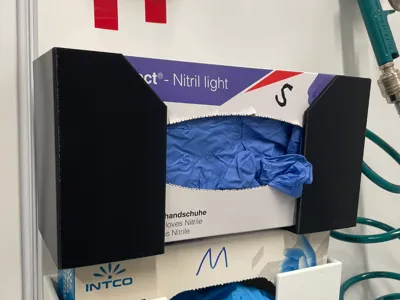 Two Part Glove Box Holder