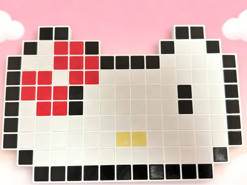 敲豆豆hellokitty模版