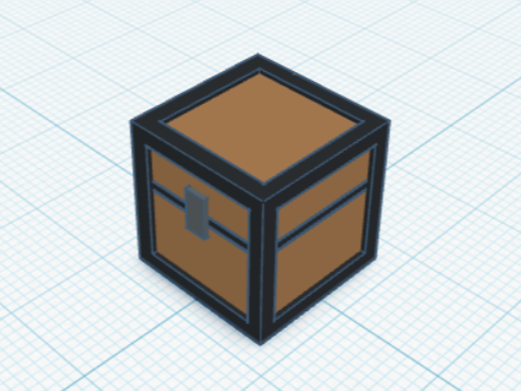 minecraft mini block CHEST