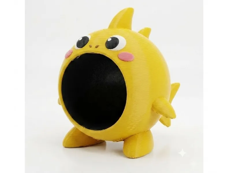 Baby Shark Rubbish Bin For A1 Mini (自行修改大小)
