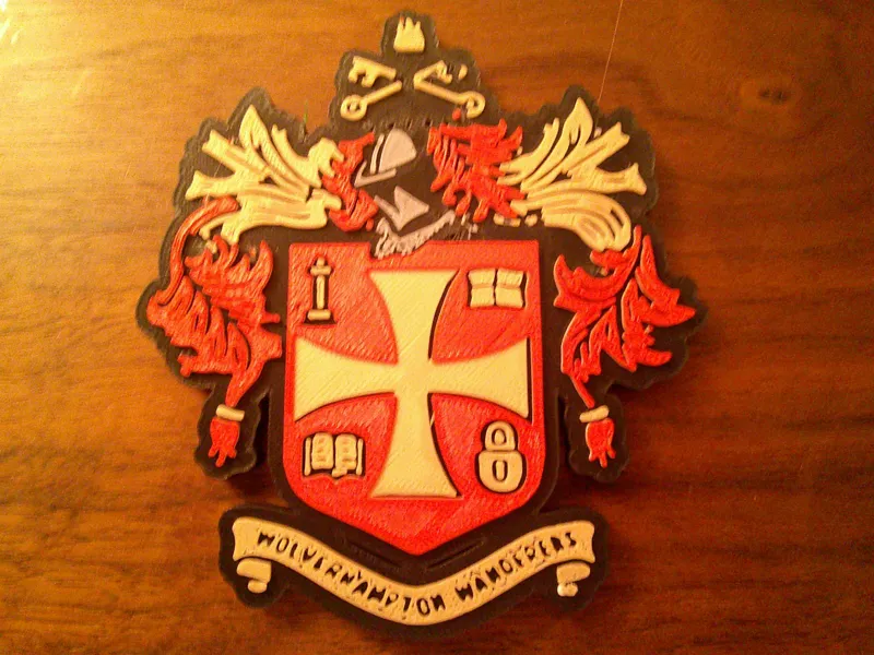 Old Wolverhampton Wanderers F.C. Coaster or Plaque
