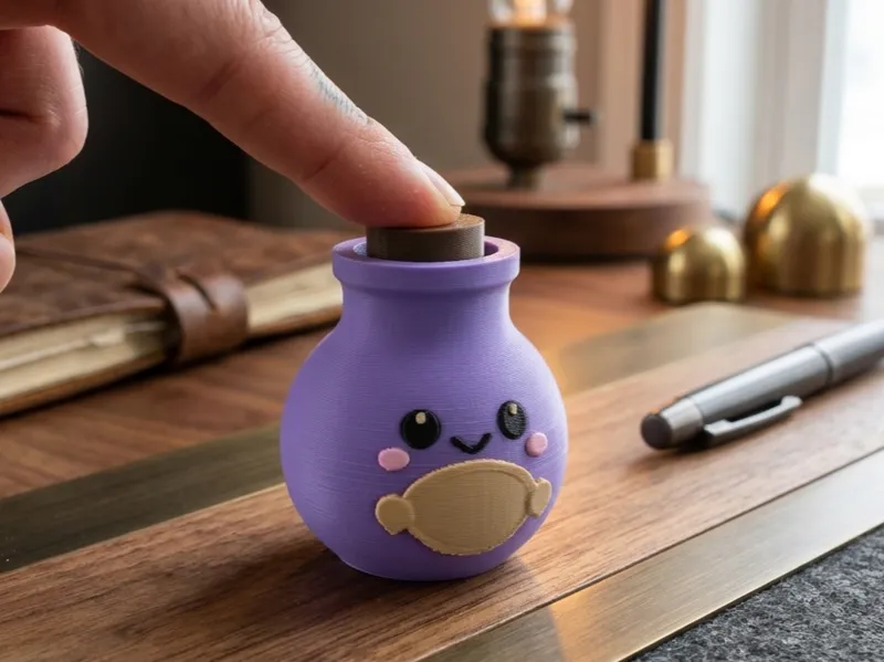 Kawaii Potion Bottle Clicker Toy Magic Fidget