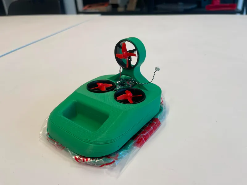 Tri-Rotor Hovercraft