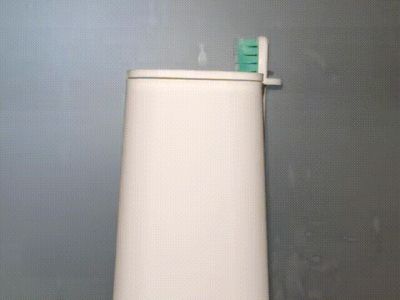 Magnetic Draining Toothbrush Cup
