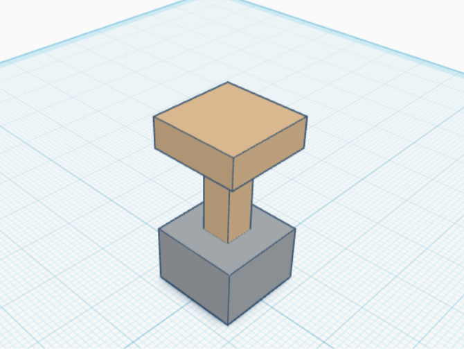 minecraft mini block PISTON
