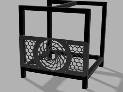 120 mm Fan 10' Rack mount 