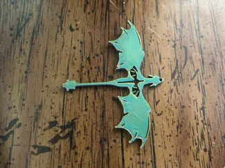 Fourth wing keychain