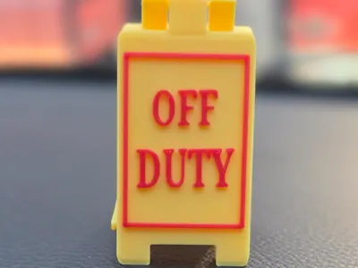 Funny Desktop Sign
