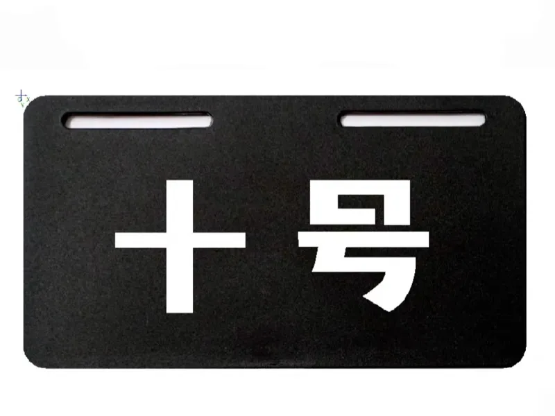 九号电动车车牌《十号》
