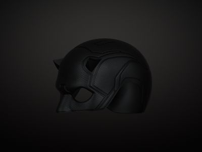 Daredevil Inspired Mask_V2 – Single Color