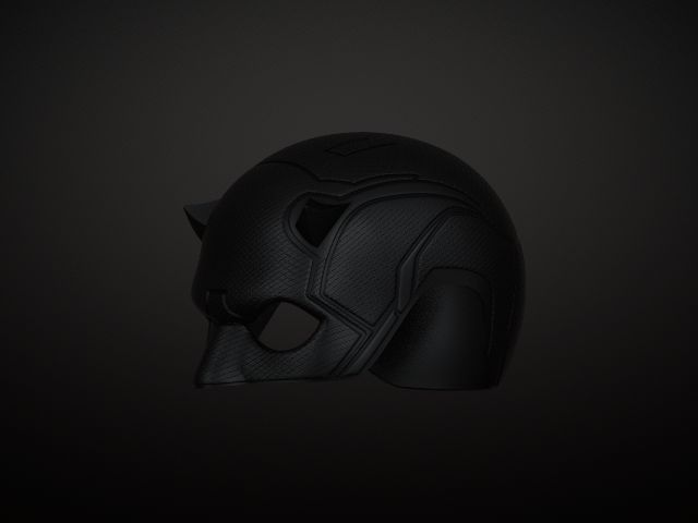 Daredevil Inspired Mask_V2 – Single Color